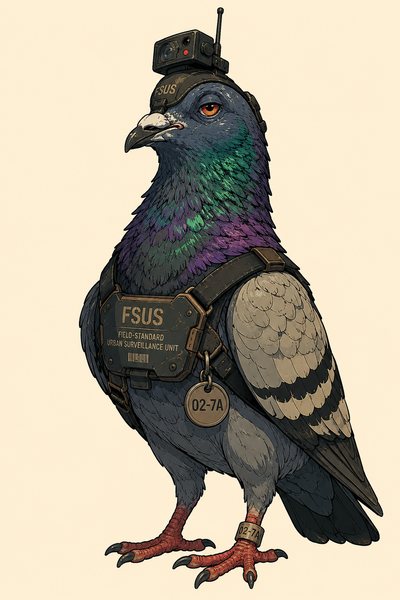 Rock Pigeon — Bureau surveillance asset AS-CITY-0001