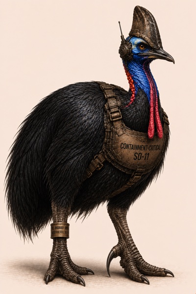 Southern Cassowary — Bureau surveillance asset AS-BIGBIRD-0004